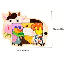 Building blocks puzzle (random design)