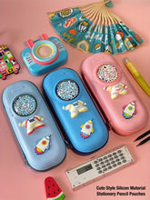 Cute silicon pencil cases