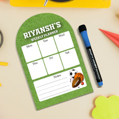 Personalised Weekly Planner