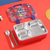Stylish 3 grid lunch box