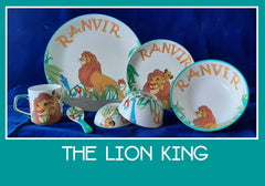Personalised kids crockery