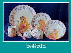 Personalised kids crockery