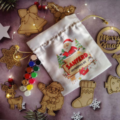 Personalised Christmas DIY ornaments