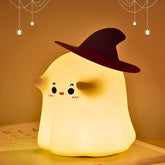 Cute ghost silicon lamp