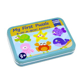 My first puzzle box water animals