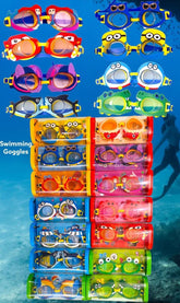 Kids character swimming goggles