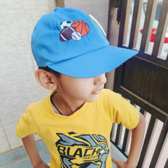 Kids personalised cap with patch