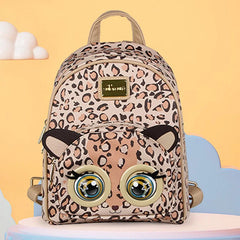 Interactive kids blink backpack