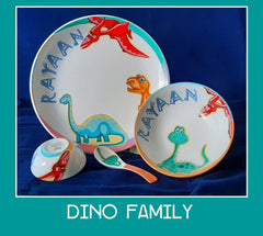 Personalised kids crockery
