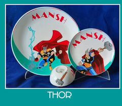 Personalised kids crockery