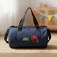 Personalised Denim Duffle bag