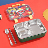 Stylish 3 grid lunch box