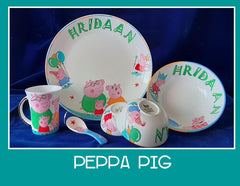 Personalised kids crockery