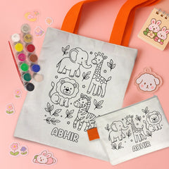 Personalised DIY bag pouch combo
