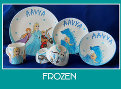 Personalised kids crockery