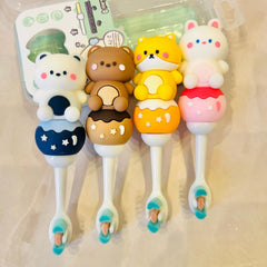Kids cute teddy toothbrush
