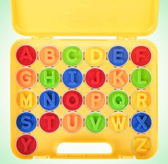 Egg matching alphabets