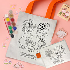 Personalised DIY bag pouch combo