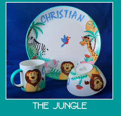 Personalised kids crockery