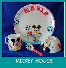 Personalised kids crockery