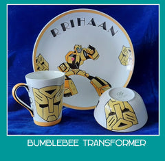 Personalised kids crockery