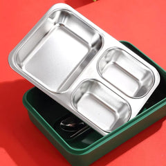 Stylish 3 grid lunch box