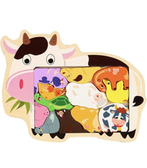 Building blocks puzzle (random design)