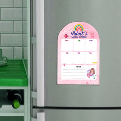 Personalised Weekly Planner