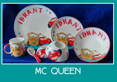 Personalised kids crockery