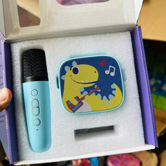 Karaoke speaker with a mic