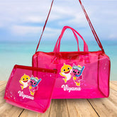 Personalised kids jelly bag with pouch