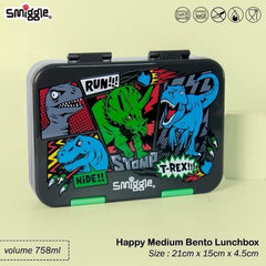 Smiggle Happy Bento Lunch Box Spill Free
