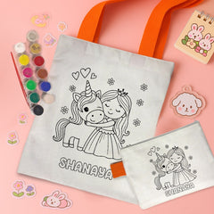 Personalised DIY bag pouch combo