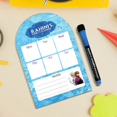 Personalised Weekly Planner