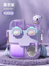 Kids dual sipper water bottle