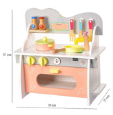 Cute pretend play wooden set