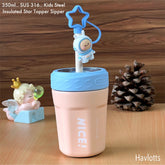 Insulated star topper sipper