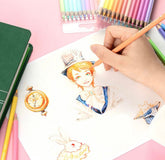 Pastel colour pencils