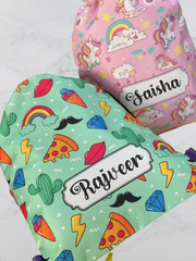 Personalised swim bags