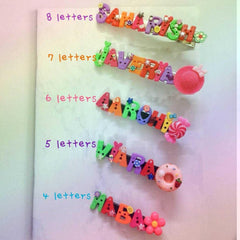 Personalised Hairclip