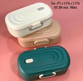 Vaccum steel lunch box