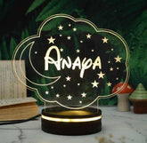 Personalised LED lamp
