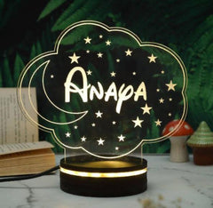 Personalised LED lamp