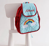 Junior quilted backpack