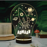 Personalised LED lamp