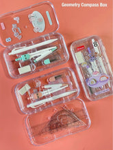 Double side opening geometry box