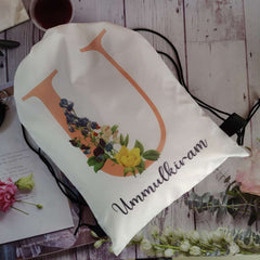 Persoanlised drawstring bag