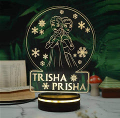 Personalised LED lamp