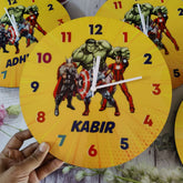 Personalised wall clock