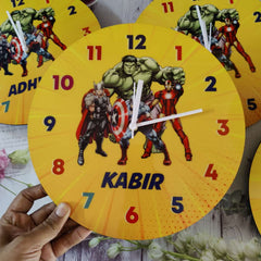 Personalised wall clock